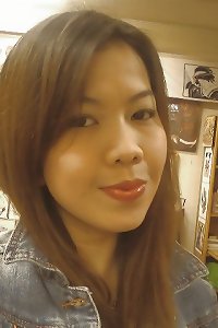 smoothly-shaven Thai dame with small leaned spreads