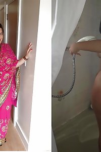 dressed undressed Indian bi-racial 9